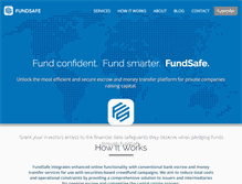 Tablet Screenshot of fundsafe.com